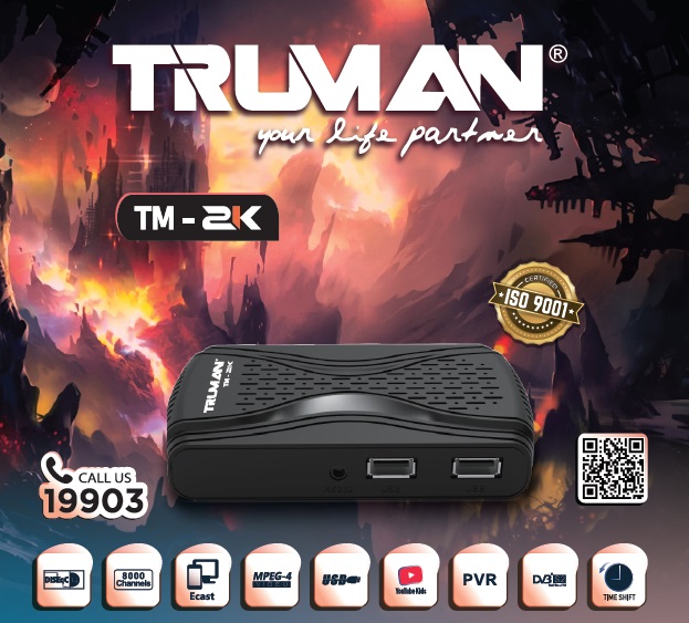 Truman - RECIEVER MINI HD TM 2K - Black